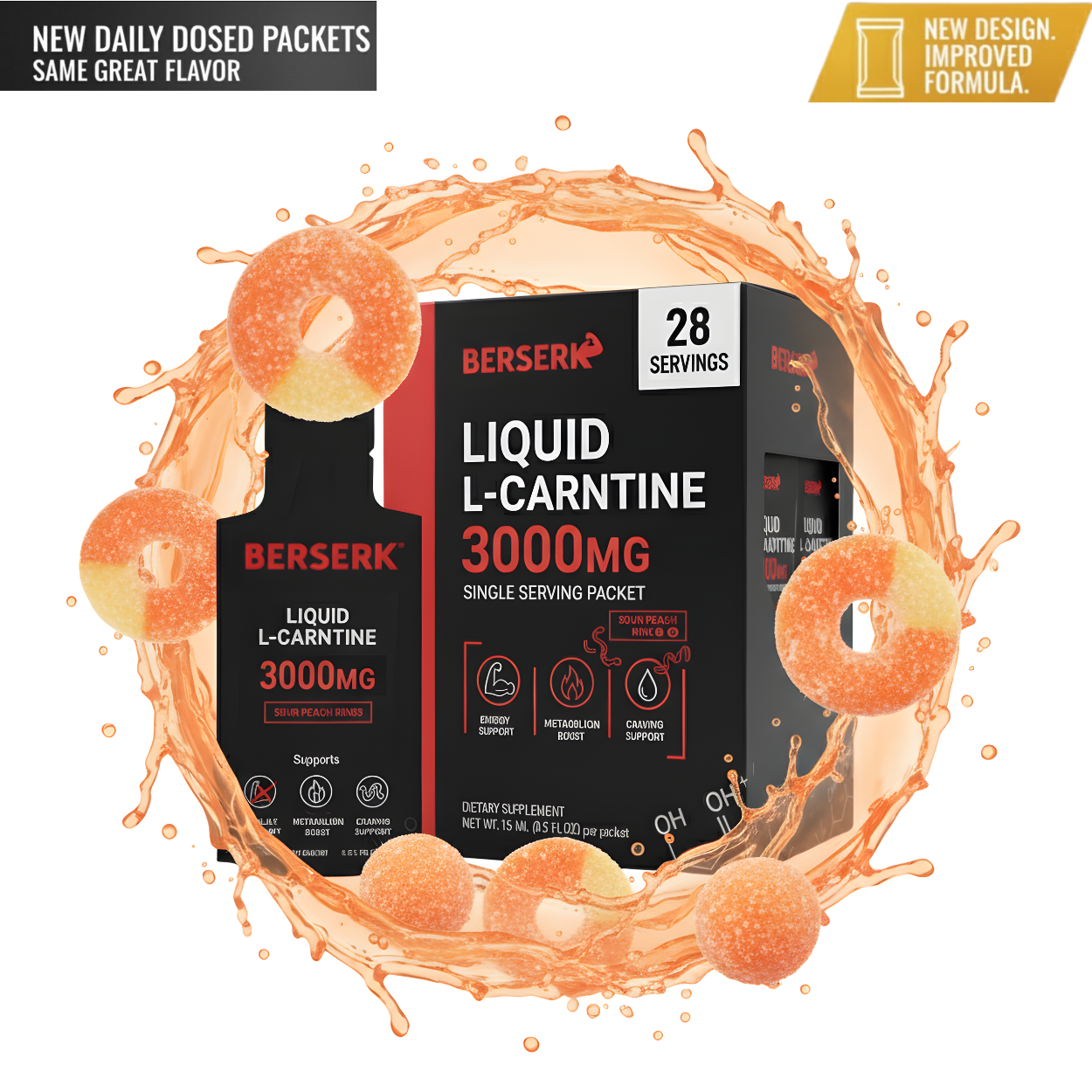 Liquid L-Carnitine Packet