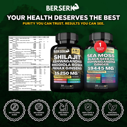 Berserk™ 20-in-1 Supplement Bundle