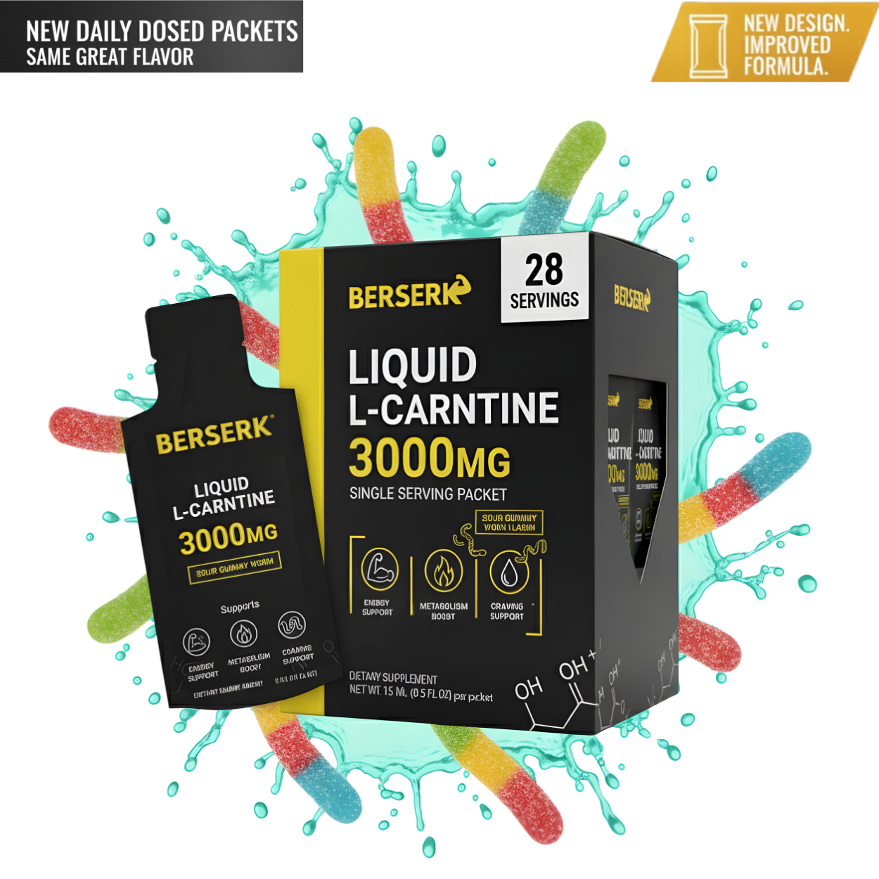 Liquid L-Carnitine Packet
